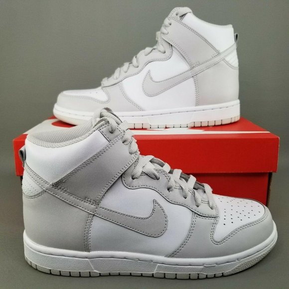 Nike Shoes - Nike Dunk High GS Vast Grey Shoes Size 6.5Y